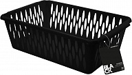 Корзинка для хранения Keeplex коллекция Black, 4л, прямоугольная, M, 300х195х95 (KL2012)